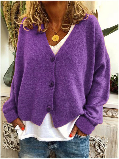 Shannon - Elegant Knitted Cardigan for a Comfortable and Sophisticated Style